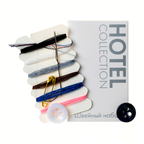 Швейный набор, упак картон «Hotel Сollection» / Sewing kit